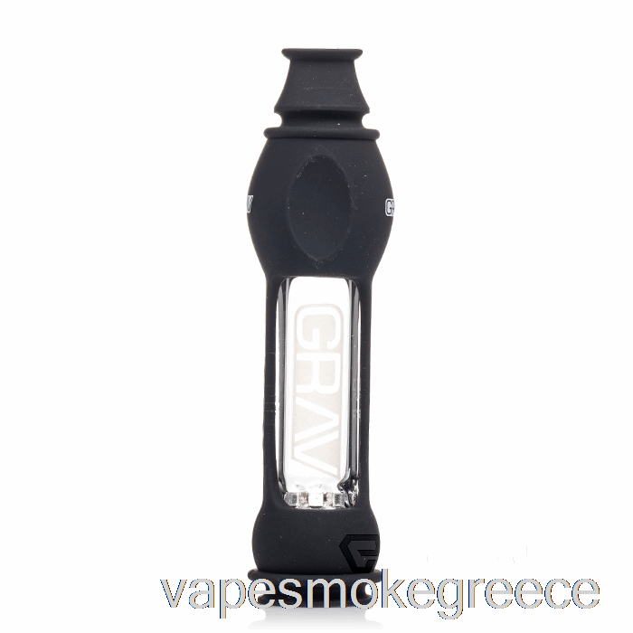 Vape Greece Grav Octo-taster με δέρμα σιλικόνης μαύρο
